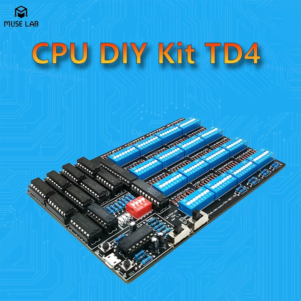 CPU DIY TD4 de código abierto, hazlo tú mismo - imagen 2