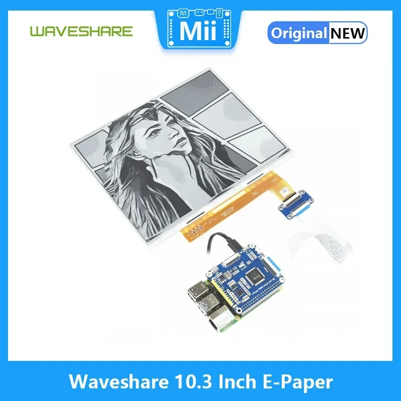 Raspberry Pi pantalla de papel electrónico E-Ink blanco y negro - imagen 5