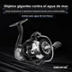 Carrete de Pesca DEUKIO con bobina metálica y manivela CNC - imagen 5