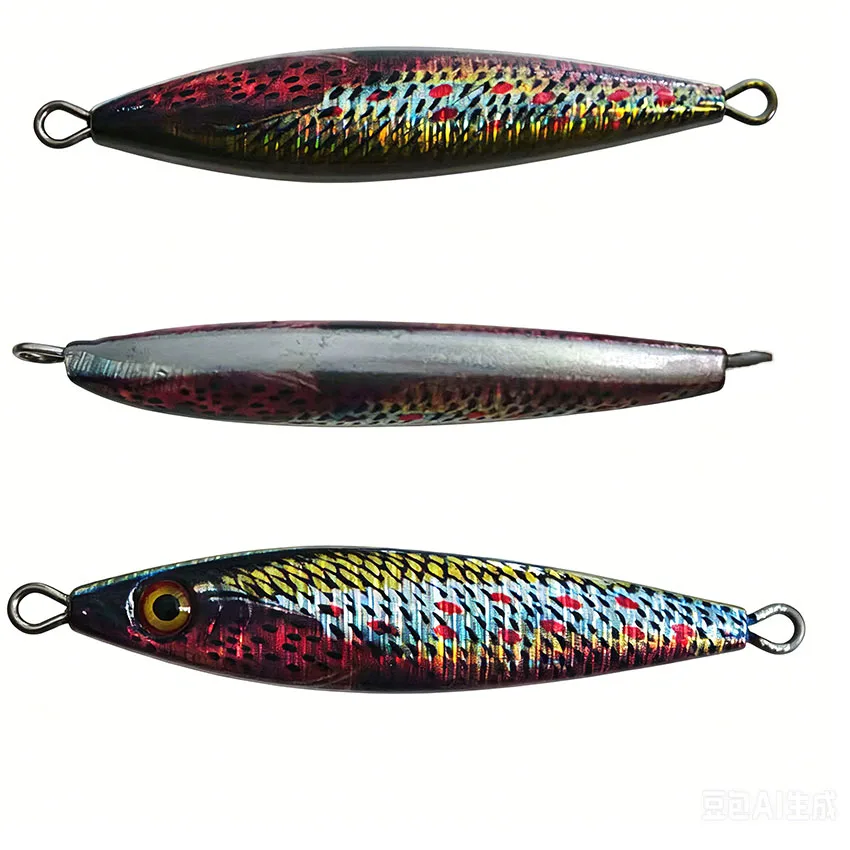 Señuelo jigging con hoja giratoria para lubina y atún - imagen 2