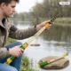 Caña telescópica ultraligera de carbono para pesca portátil - imagen 5