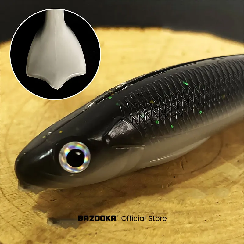 Bazooka Blinker de Silicona – Señuelo Soft para Lubina y Lucio - imagen 4