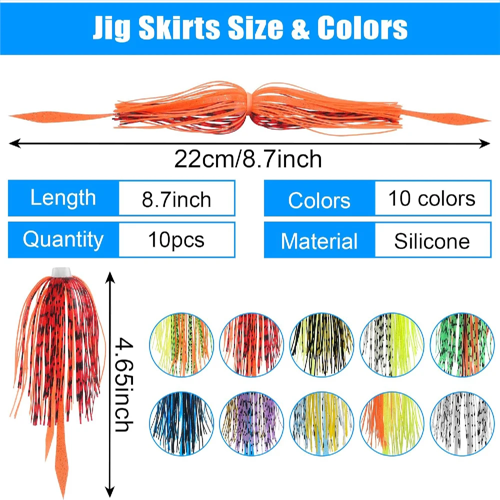 Spinnerbait y buzzbait para fabricar señuelos jigging lubina y trucha - imagen 4