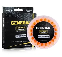 Goture GENERAL Línea de mosca flotante WF con lazos soldados