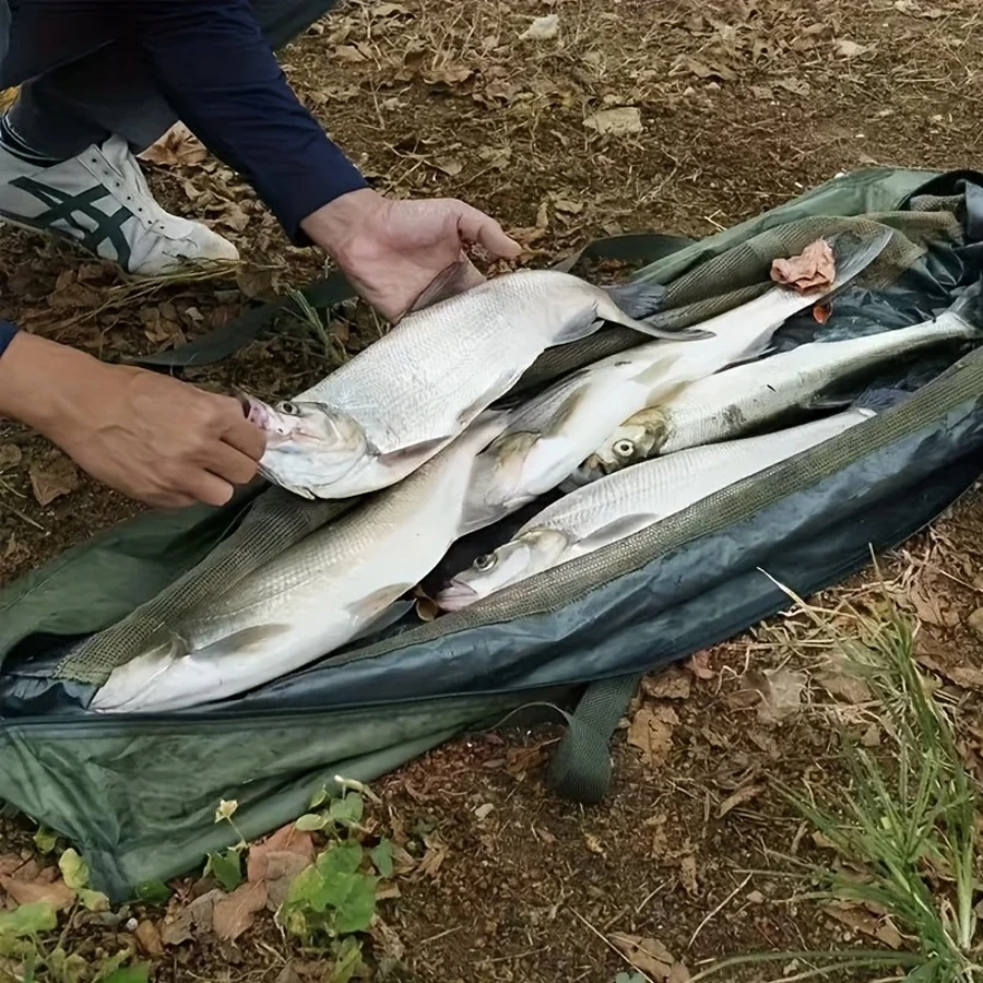 Bolsa de pesca YOTO de PVC para transporte y pesaje de peces