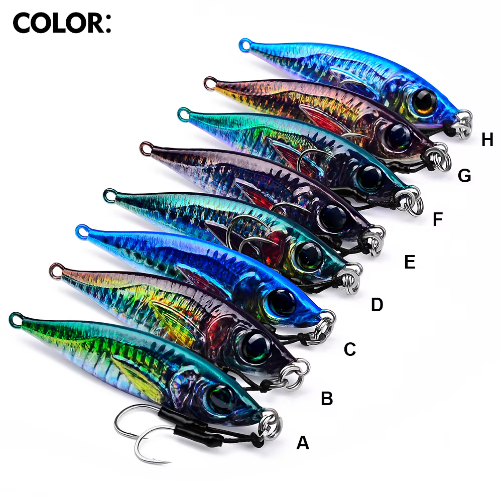 Señuelo Biónico Luminoso PROBEROS 0.25-2.82oz – Escamas de Pez