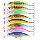 Señuelo Minnow de hundimiento tipo jerkbait para lubina y lucio - imagen 5