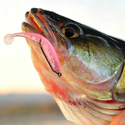 Anzuelos para vinilo con cierre de resorte FREE FISHER – punta afilada