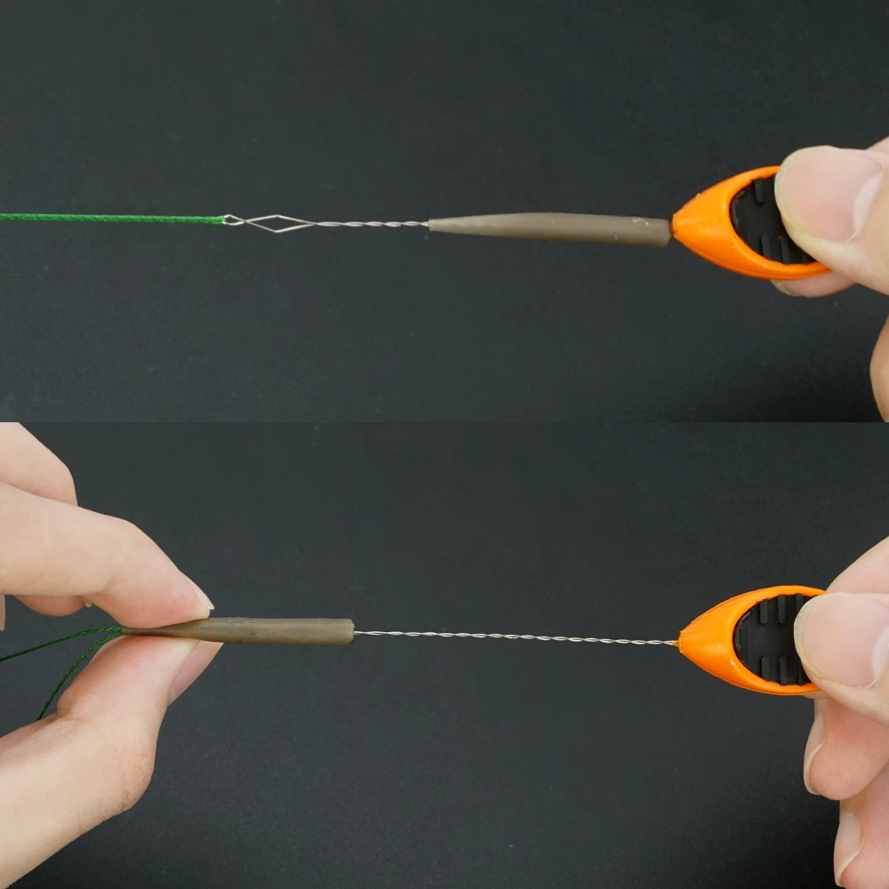 Detalle del kit de accesorios para pesca de carpa