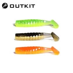 OUTKIT Wobblers Señuelos Rockfishing 4cm para Lubina