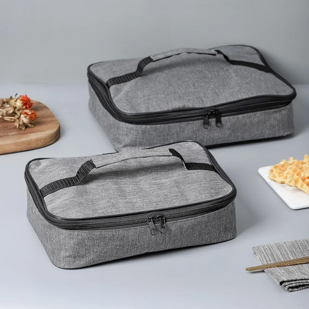 Bolsa térmica cuadrada para comida con paquete de hielo - imagen 5
