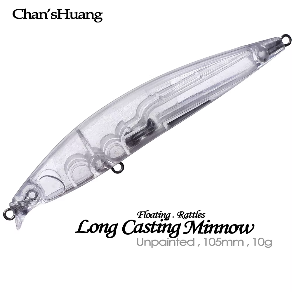 Chan'sHuang Señuelo Flotante con Sonajero 105mm 10g