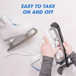 Protectores de cuchillas de hielo antideslizantes para patines