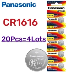 Batería CR1616 Panasonic de litio 3V para reloj y calculadora