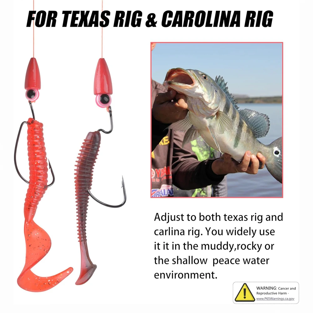 Plomos bala deslizantes para pesca - accesorios para Texas rig - imagen 5