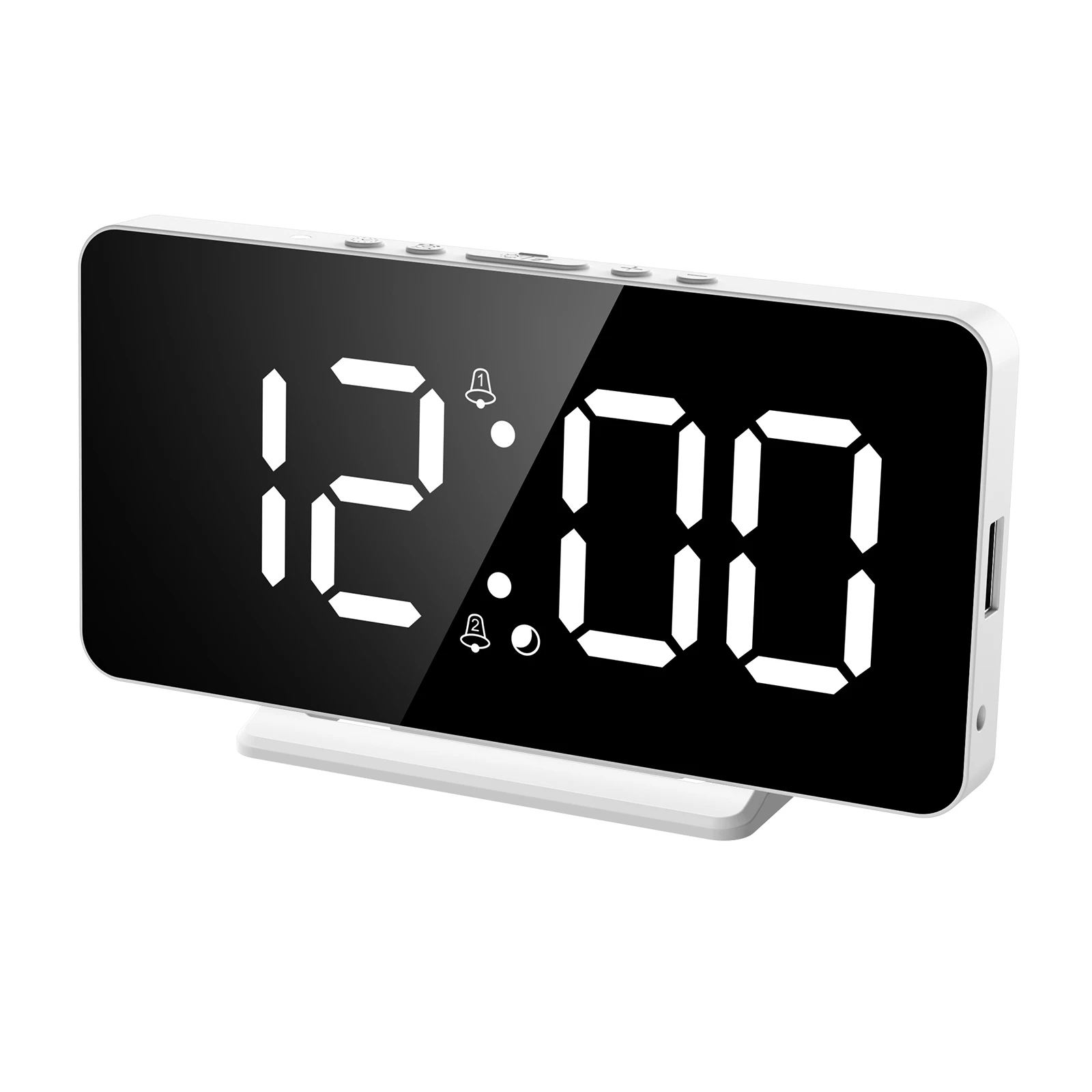 ORIA Reloj despertador digital LED con repetición - imagen 3