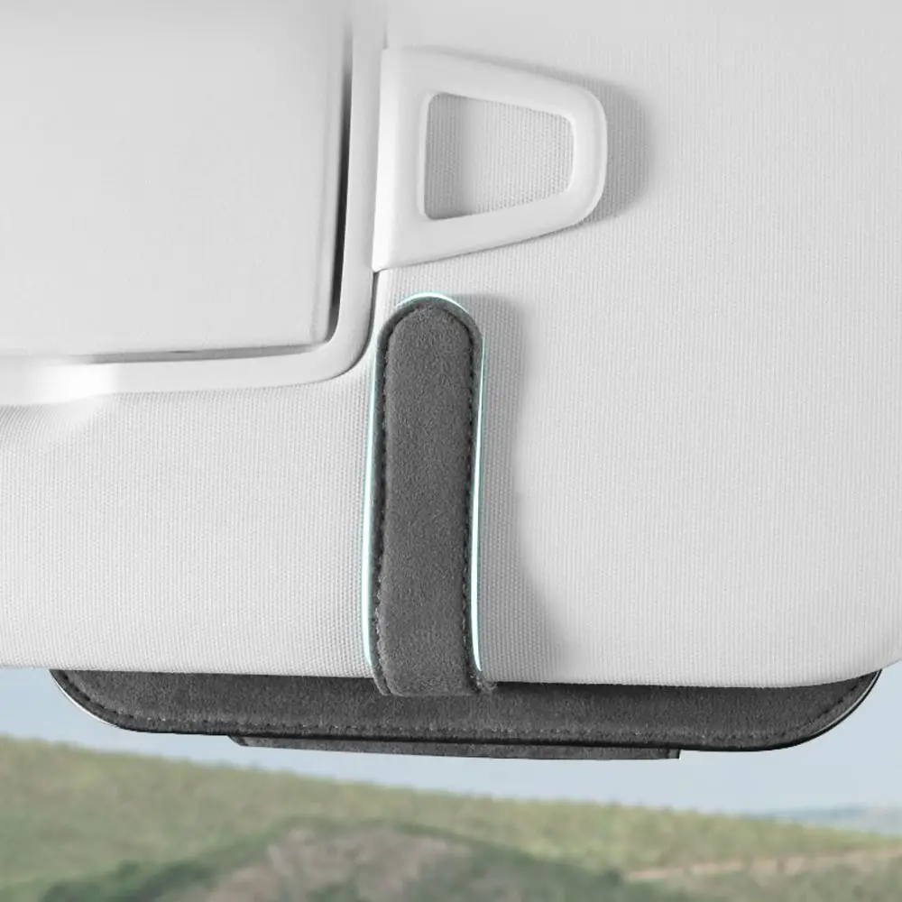 Paquete del soporte para gafas de sol de cuero