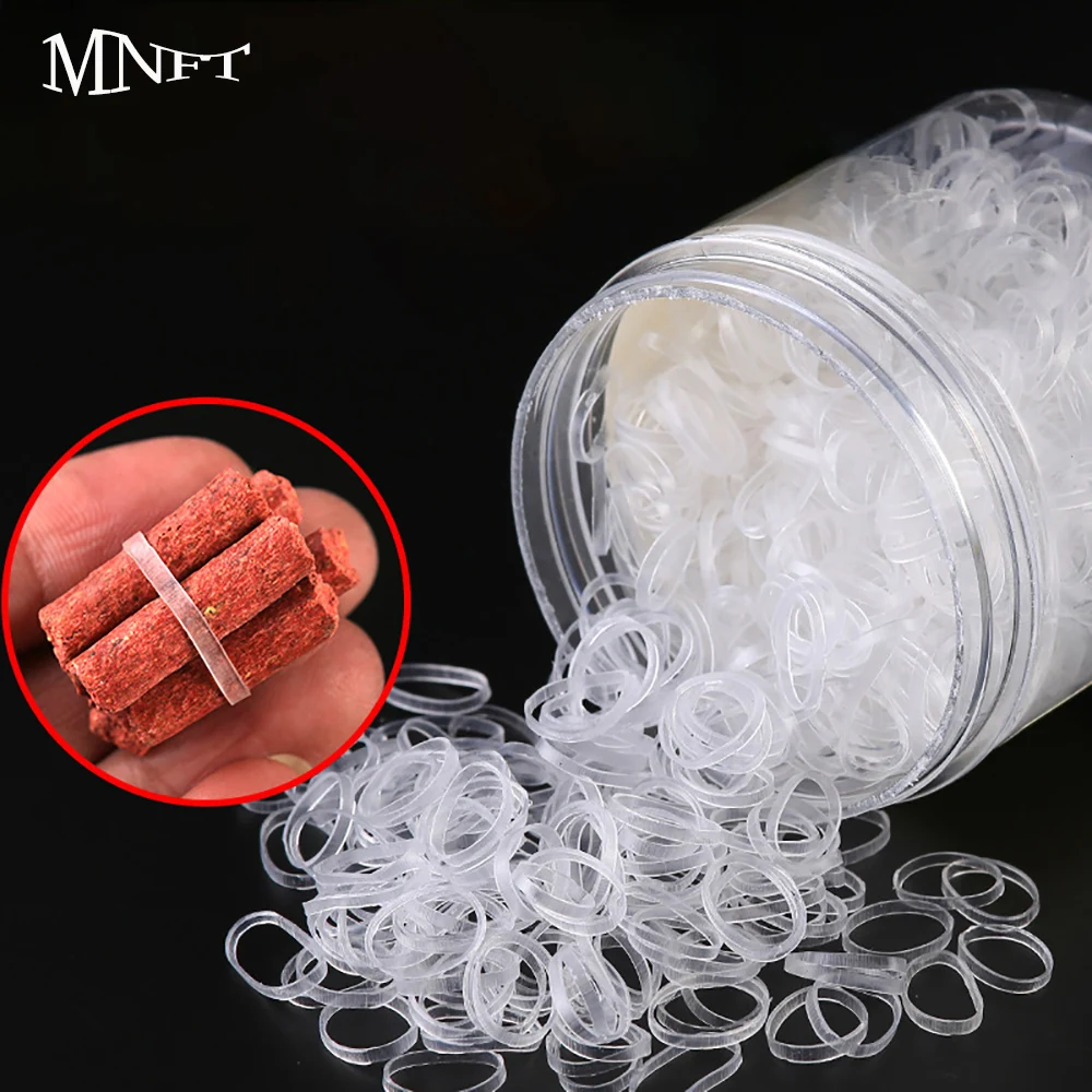 MNFT Cebo de silicona transparente para pesca gruesa - imagen 2