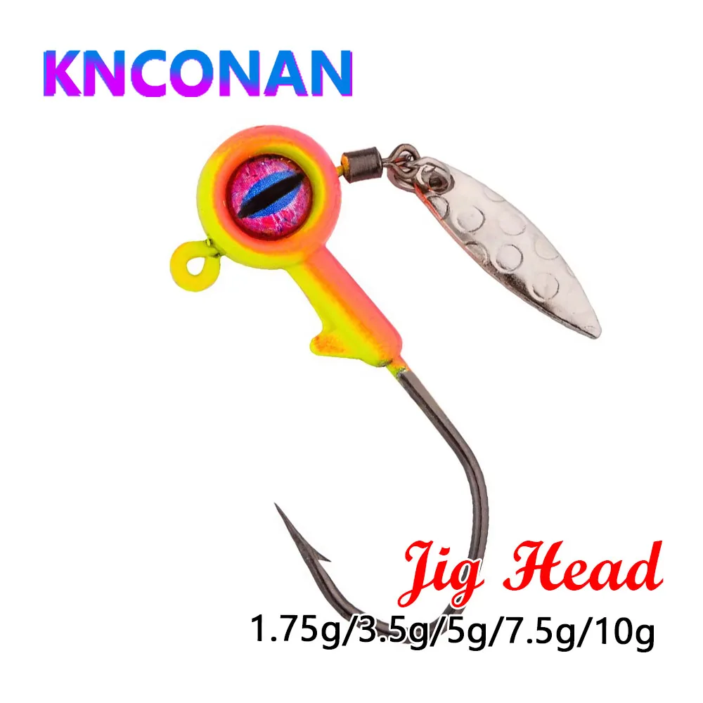 Jig Head Underspin con pala Sauce – Señuelo para agua salada y dulce