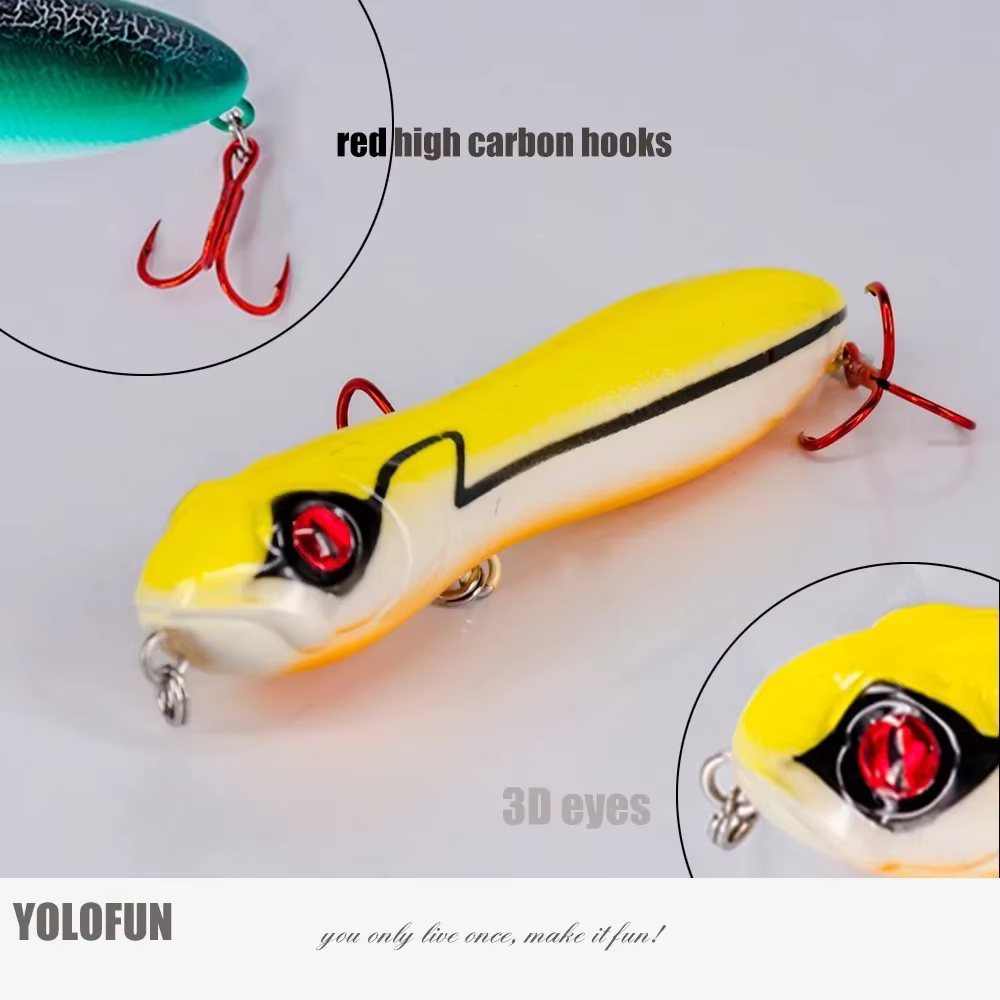 Wobbler 10cm Popper – Señuelo Artificial 15g para Lubina - imagen 3