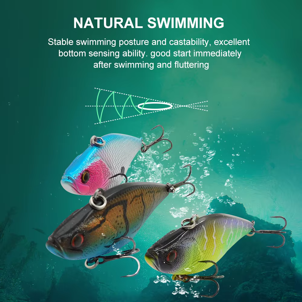 ESFISHING VIB 64mm – Señuelo para lubina y perca - imagen 5