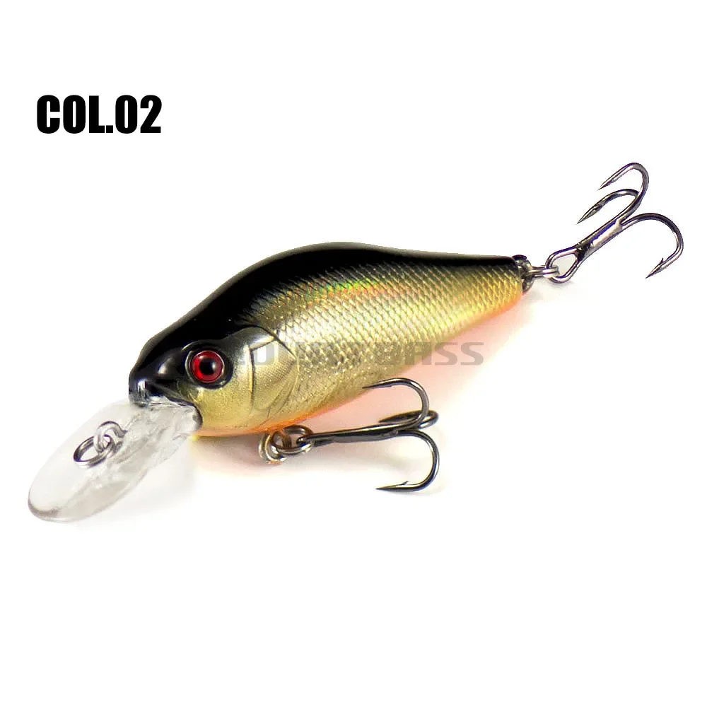Countbass Crankbait 53 mm 6,6 g – Señuelo rígido para agua dulce (1,2-1,8 m)
