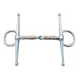Bocado en H de acero inoxidable resistente para entrenamiento equino - imagen 3