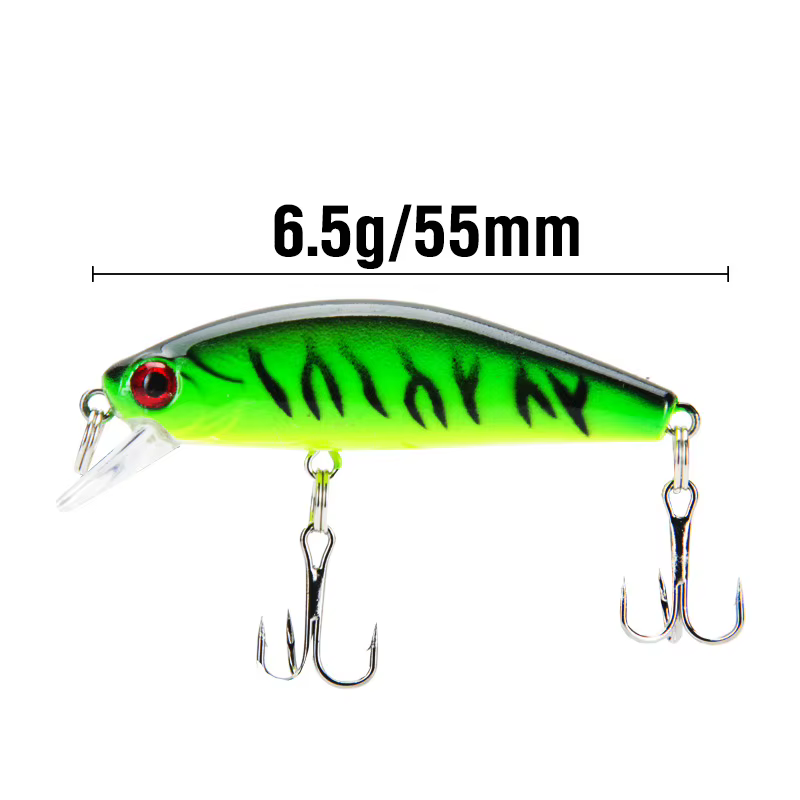 Señuelo Minnow Hundido de Plástico Duro para Trucha y Lubina - imagen 2