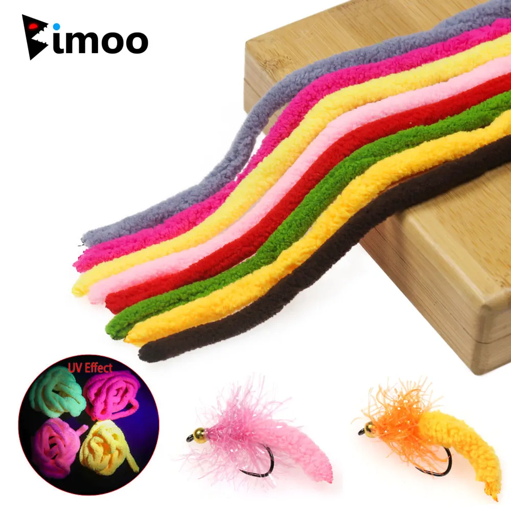 Bimoo Chenilla Mop 8 m - Material montaje ninfas para trucha - imagen 3