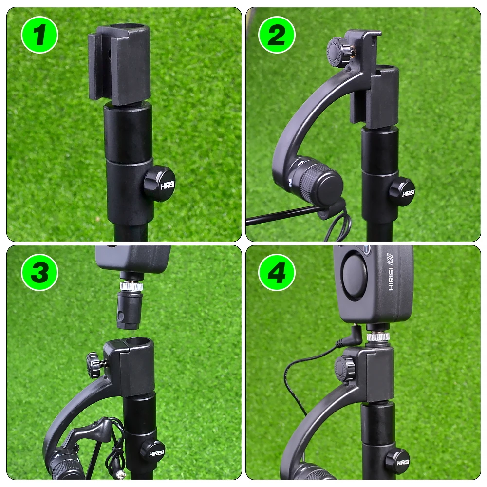 Hirisi indicadores de mordida LED para pesca de carpa con swingers - imagen 2