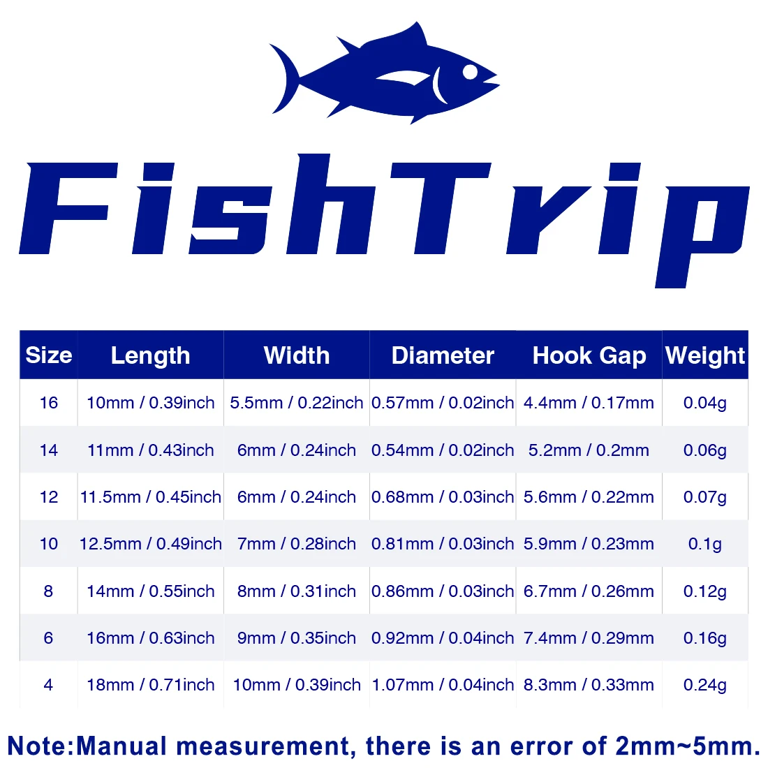 Anzuelo Boilie FishTrip – Punto curvo vástago ancho para carpa - imagen 2