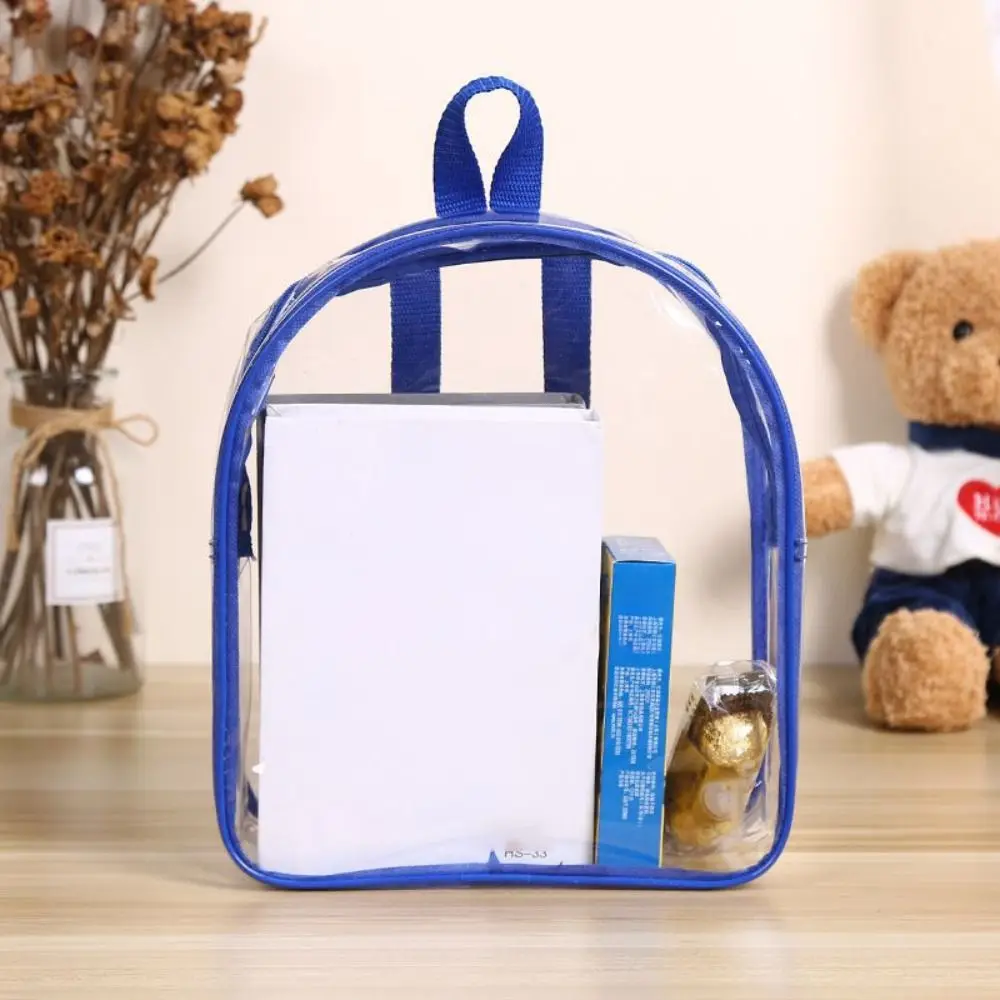 Mochila transparente impermeable PVC con cierre para teléfono playa - imagen 4