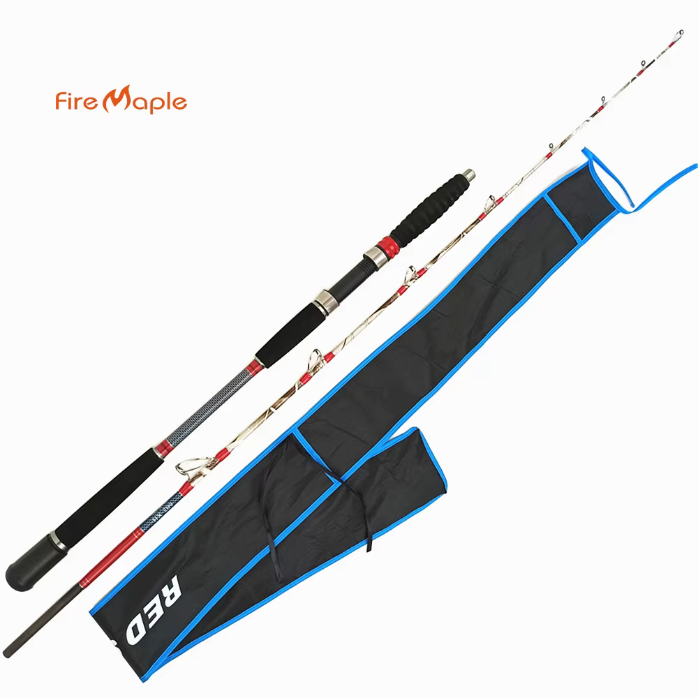 Red Shark Caña Surf Casting Punta Sólida para Jigging Lento - imagen 2