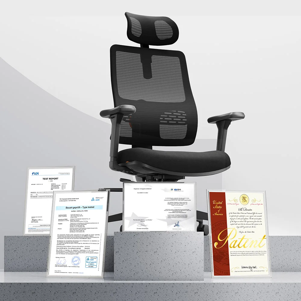 Silla ergonómica NEWTRAL con soporte lumbar adaptativo