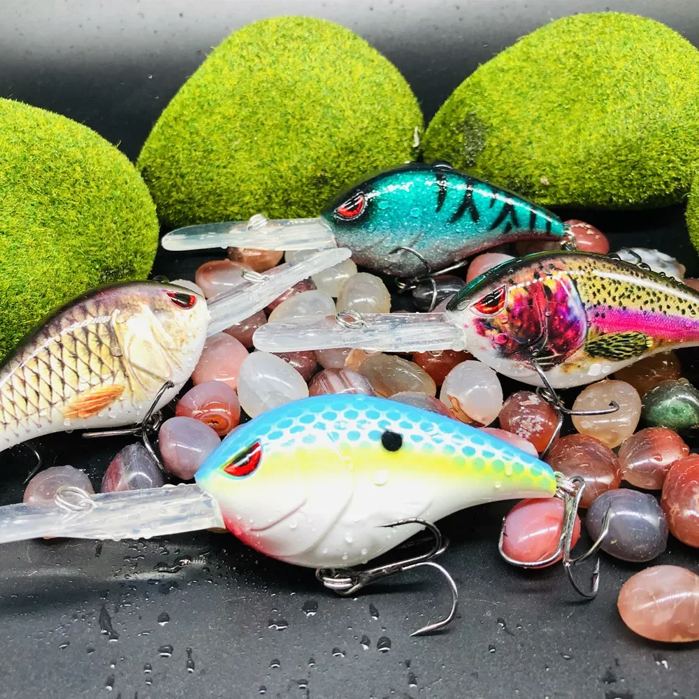 GREENSPIDER Crankbait flotante para lucio - Señuelo duro agua dulce - imagen 2