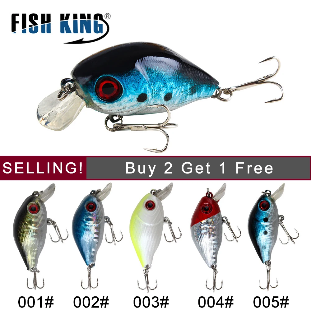 Fish King Crankbait 5cm – Señuelo artificial para lubina - imagen 4