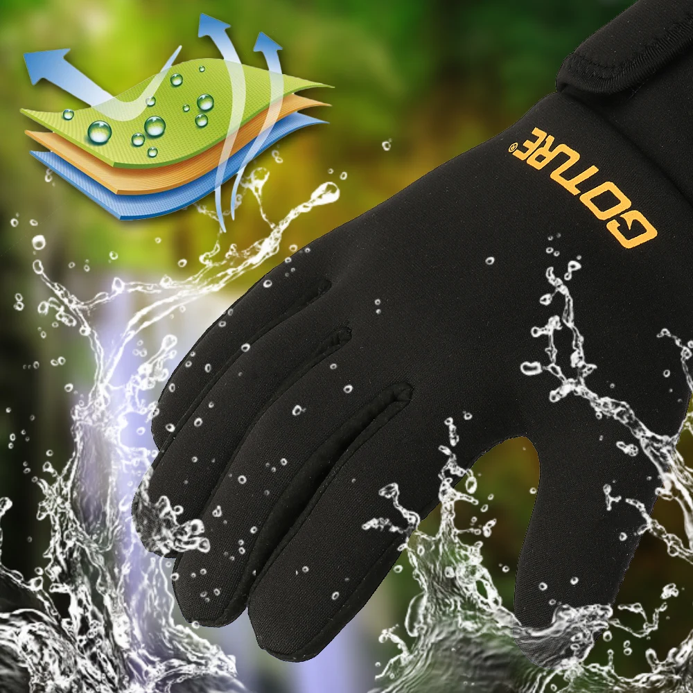 Guantes invierno cálidos antideslizantes Goture – para esquí y frío - imagen 5