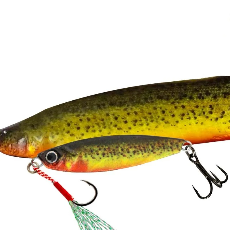 Señuelo de pesca 3D impreso, cebo duro Wobble 7-40 g, versátil - imagen 4
