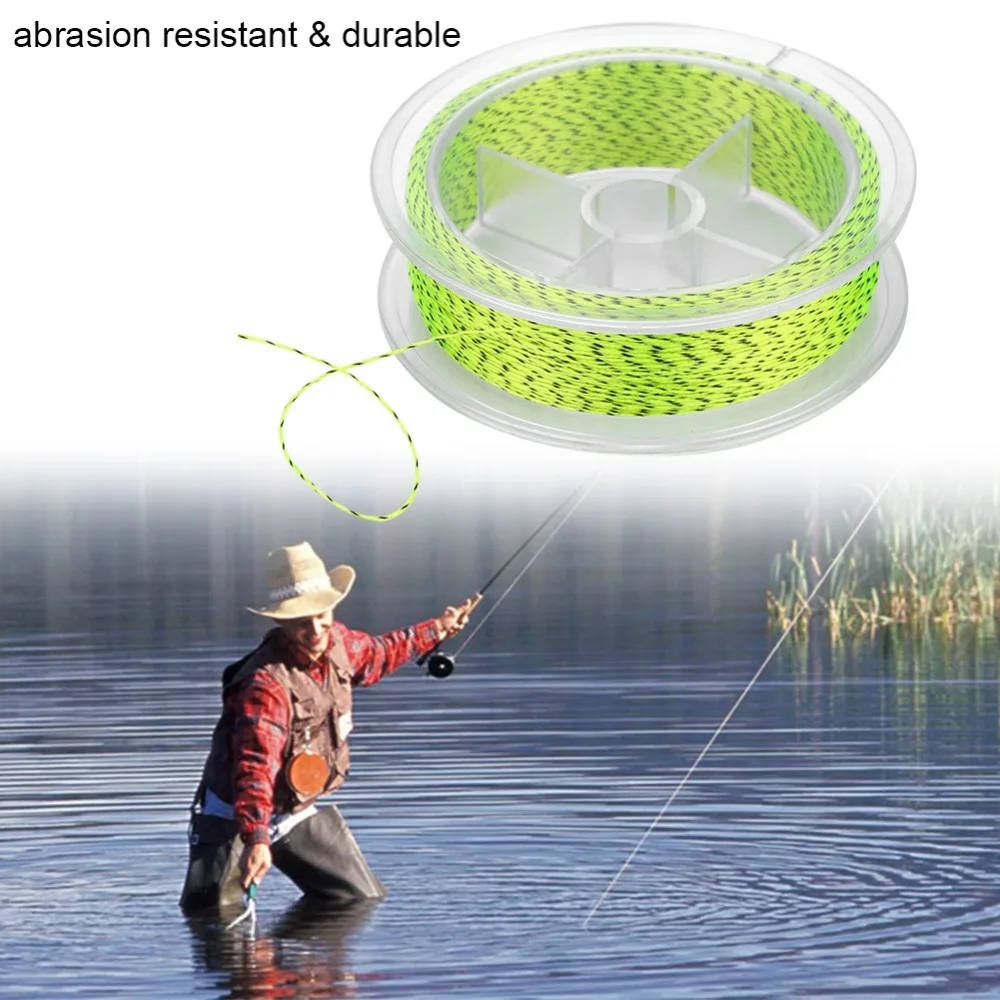 Línea de pesca con mosca trenzada ligera resistente a abrasión - imagen 3