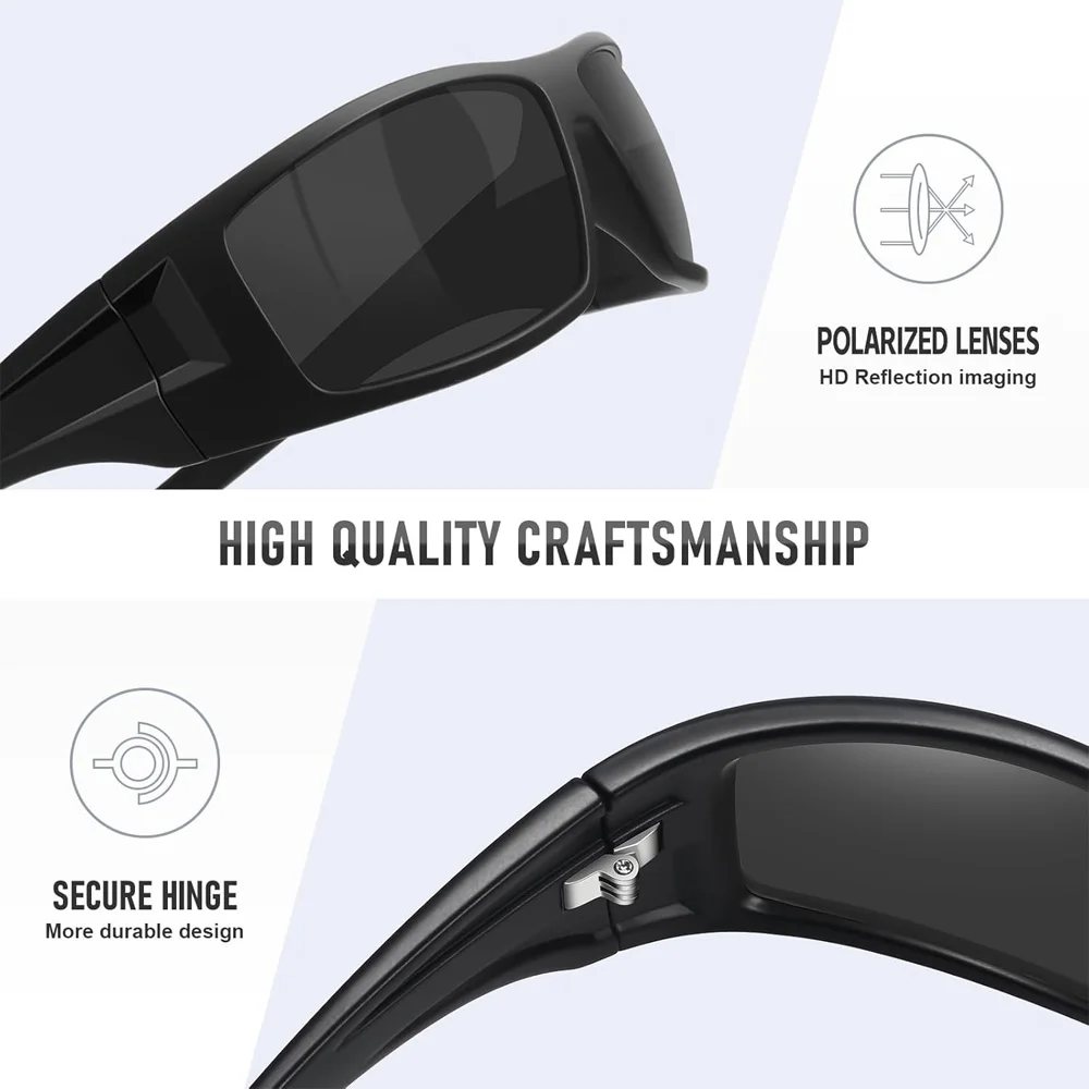 Gafas de pesca VIKINGAR TAC UV400 antideslumbrantes antimpacto - imagen 2