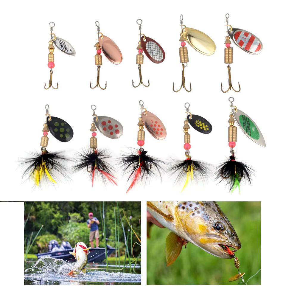 Spinnerbait Colorado para Lucio – Cuchara giratoria - imagen 5