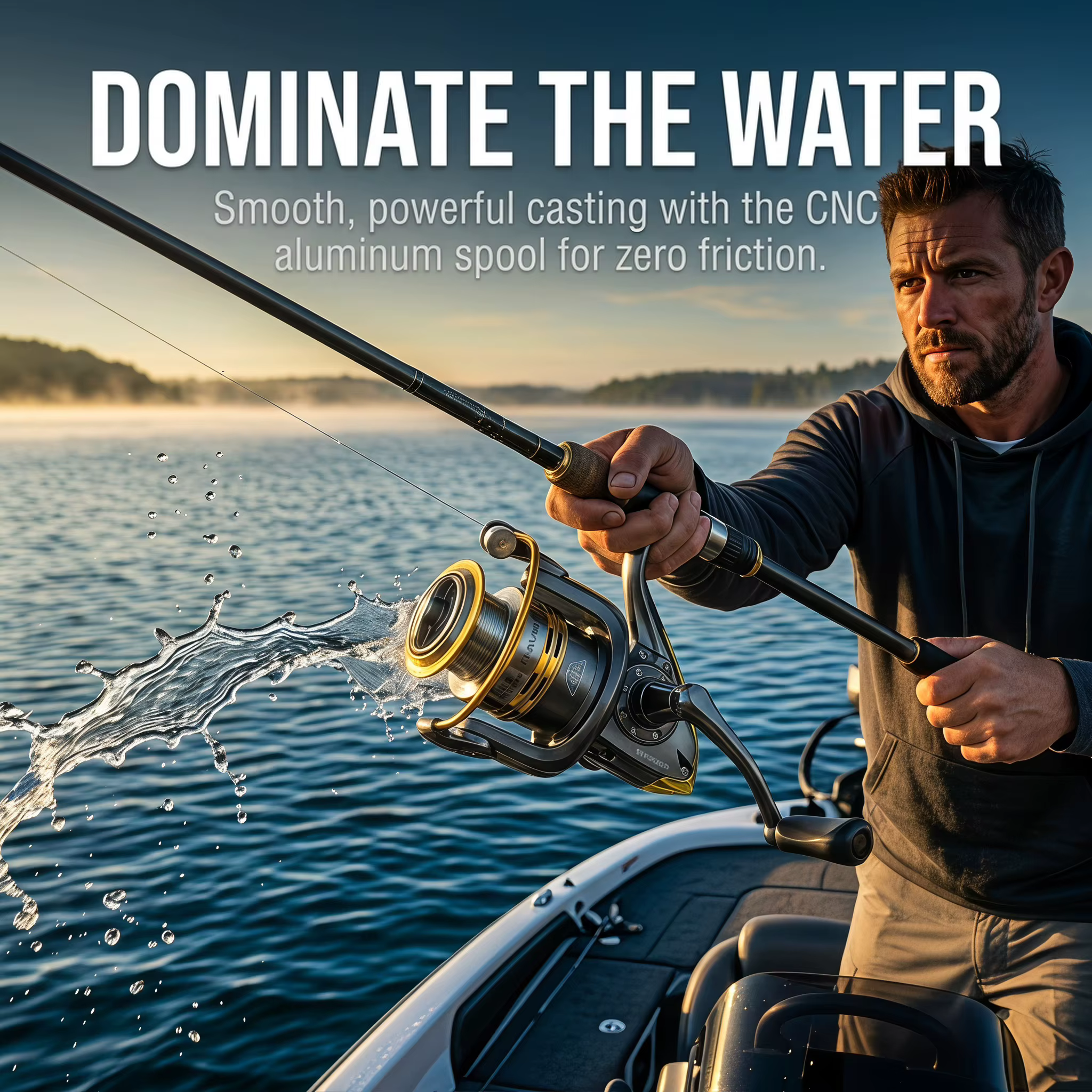 Goture NT500-6000 – Carrete de pesca para carpa - imagen 4