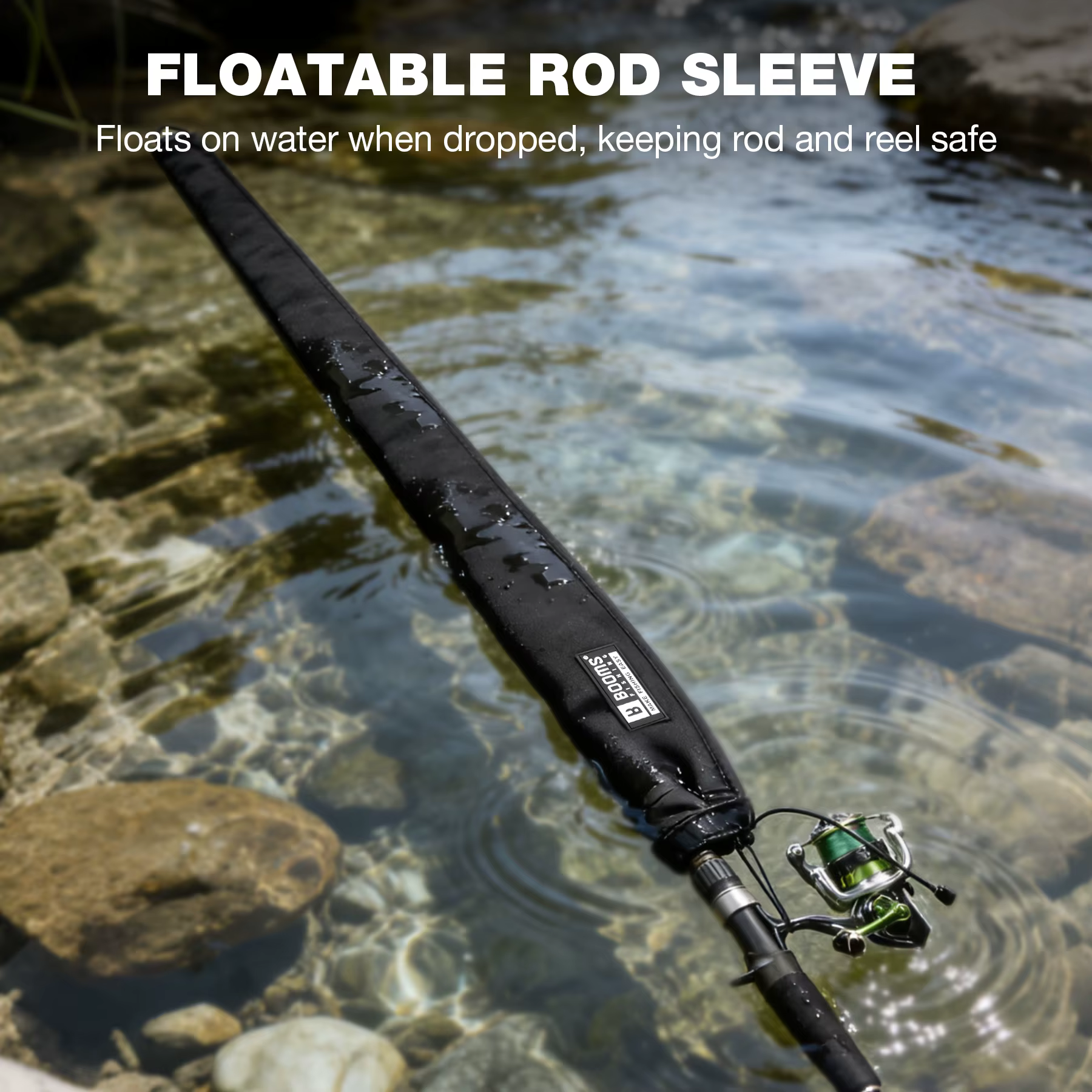 Funda Booms Fishing RS8 – Caña de Lanzado y Trolling