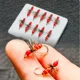 Anzuelos micro imitación pluma de hormiga para tilapia y carpa - imagen 5