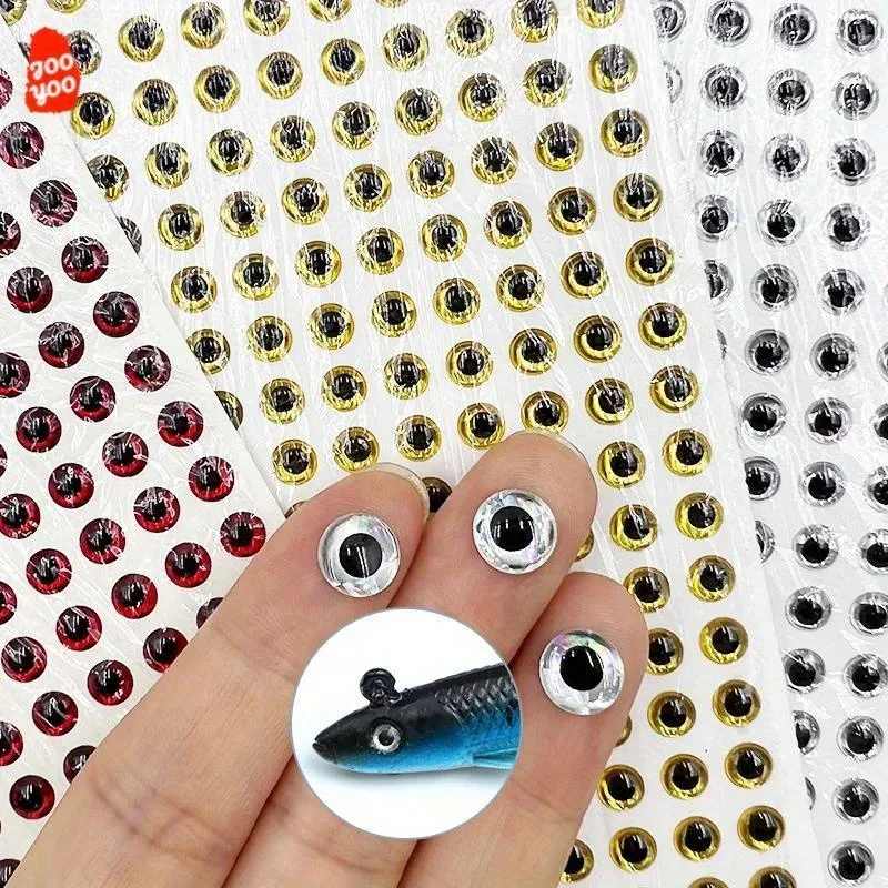 Ojos holográficos 3D para señuelos