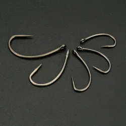 Anzuelos sin espinas Hirisi 8004 – Acero alto carbono para pesca