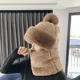 Conjunto gorro de invierno con bufanda y capucha térmica a juego - imagen 3