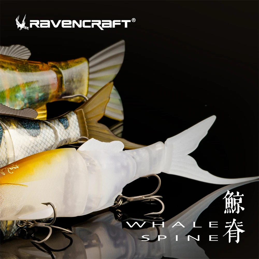 Ravencraft JR señuelo swimbait para lubina – hundimiento lento - imagen 2