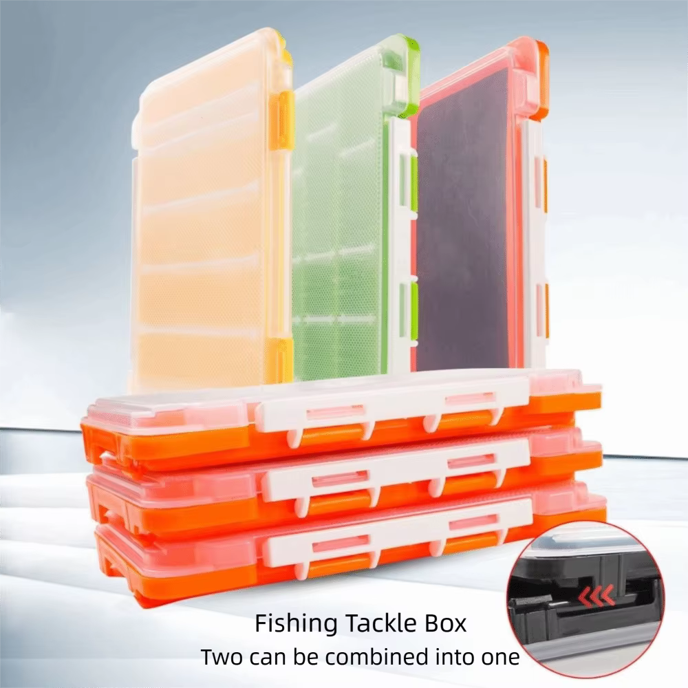 Caja de aparejos doble cara – almacenamiento modular para señuelos - imagen 3