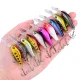 Señuelo minnow hundimiento lento ojos 3D tipo jig wobbler crankbait - imagen 4